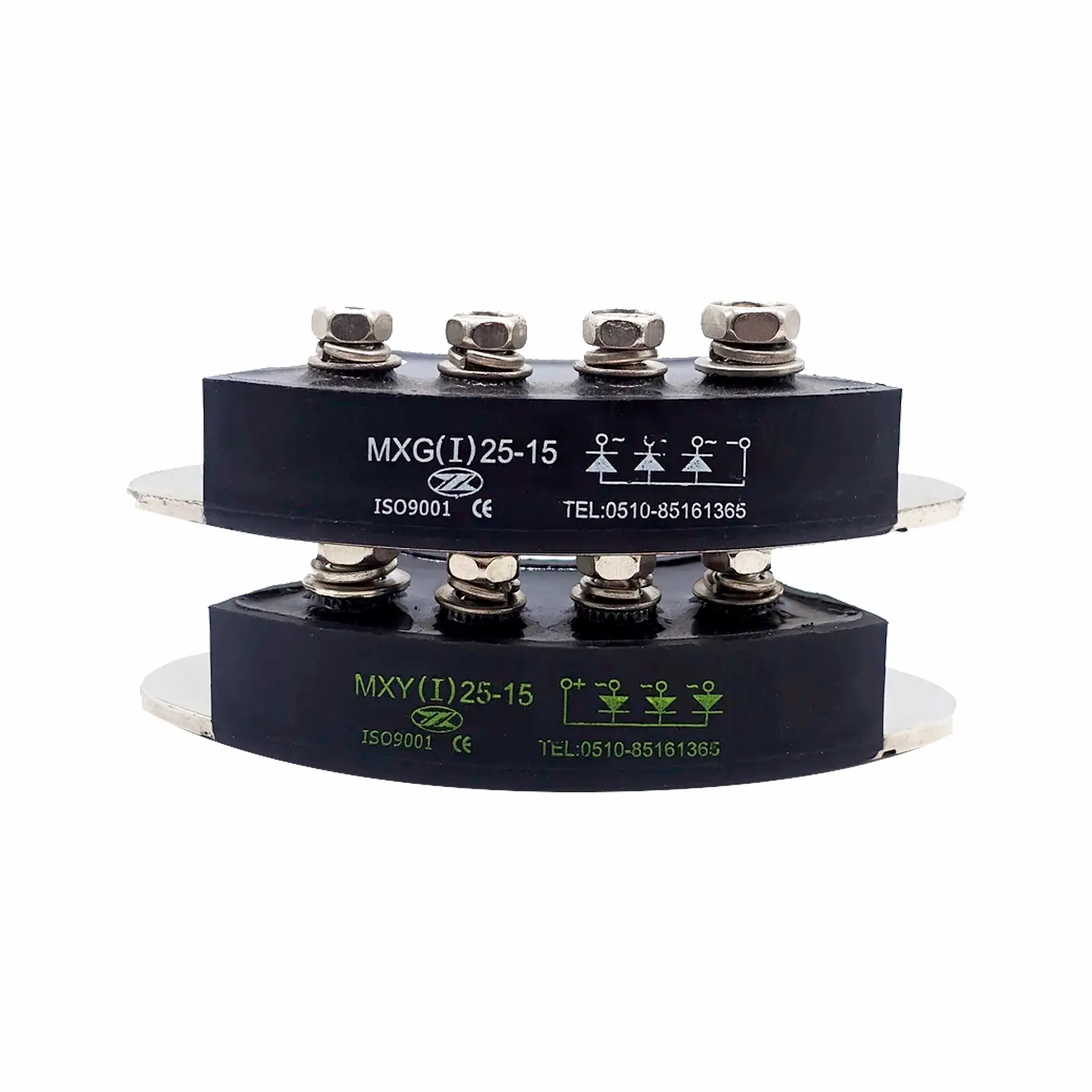 PUENTE RECTIFICADOR UNIVERSAL +\- MXG\MXY ( I ) 25-15 25A 4 TERMINALES