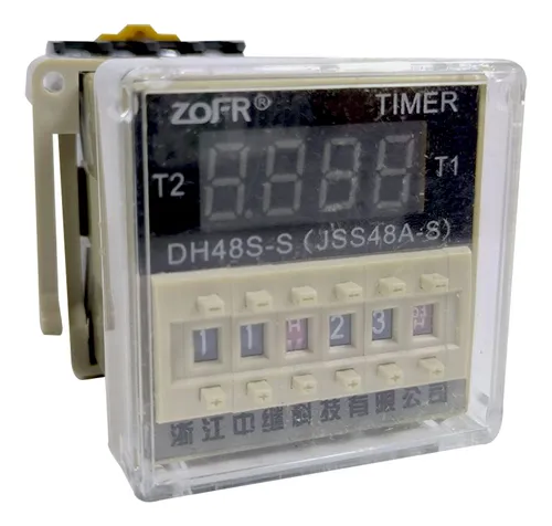 RELÉ TEMPORIZADOR DH48S-S 12 VOL