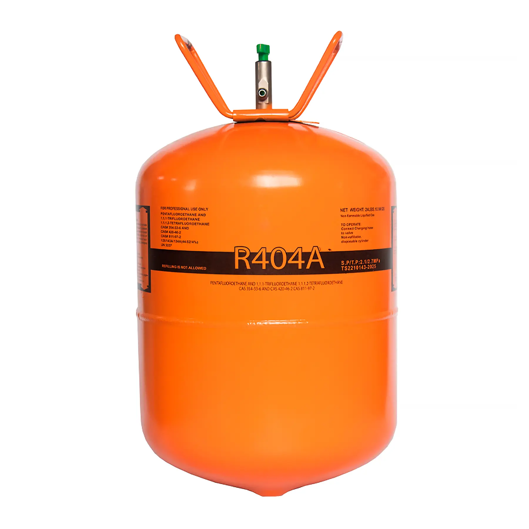 BOMBONA DE GAS REFRIGERANTE R404A