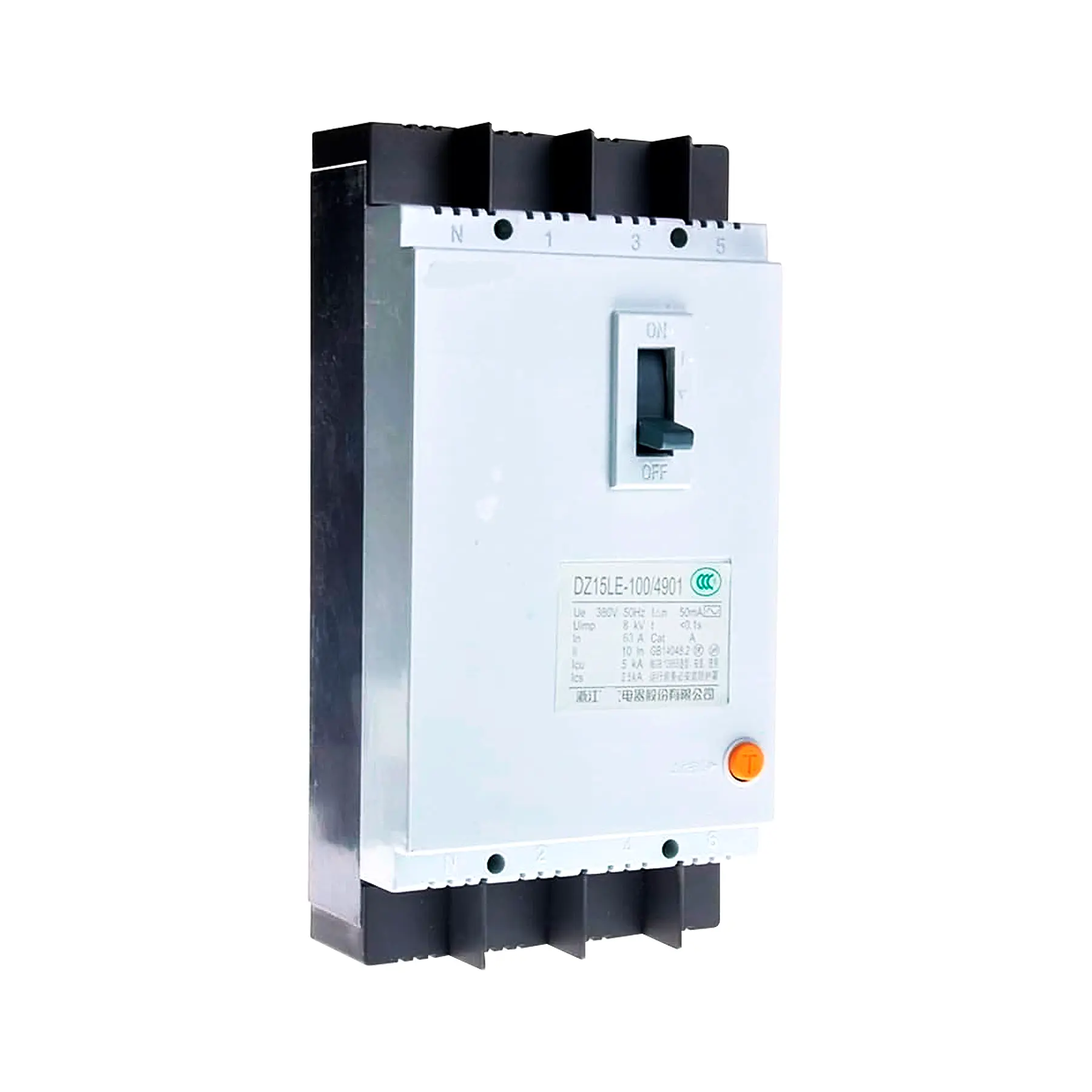 BREAKER - CHINT ELECTRIC DZ15LE-100/4901 100A 4P