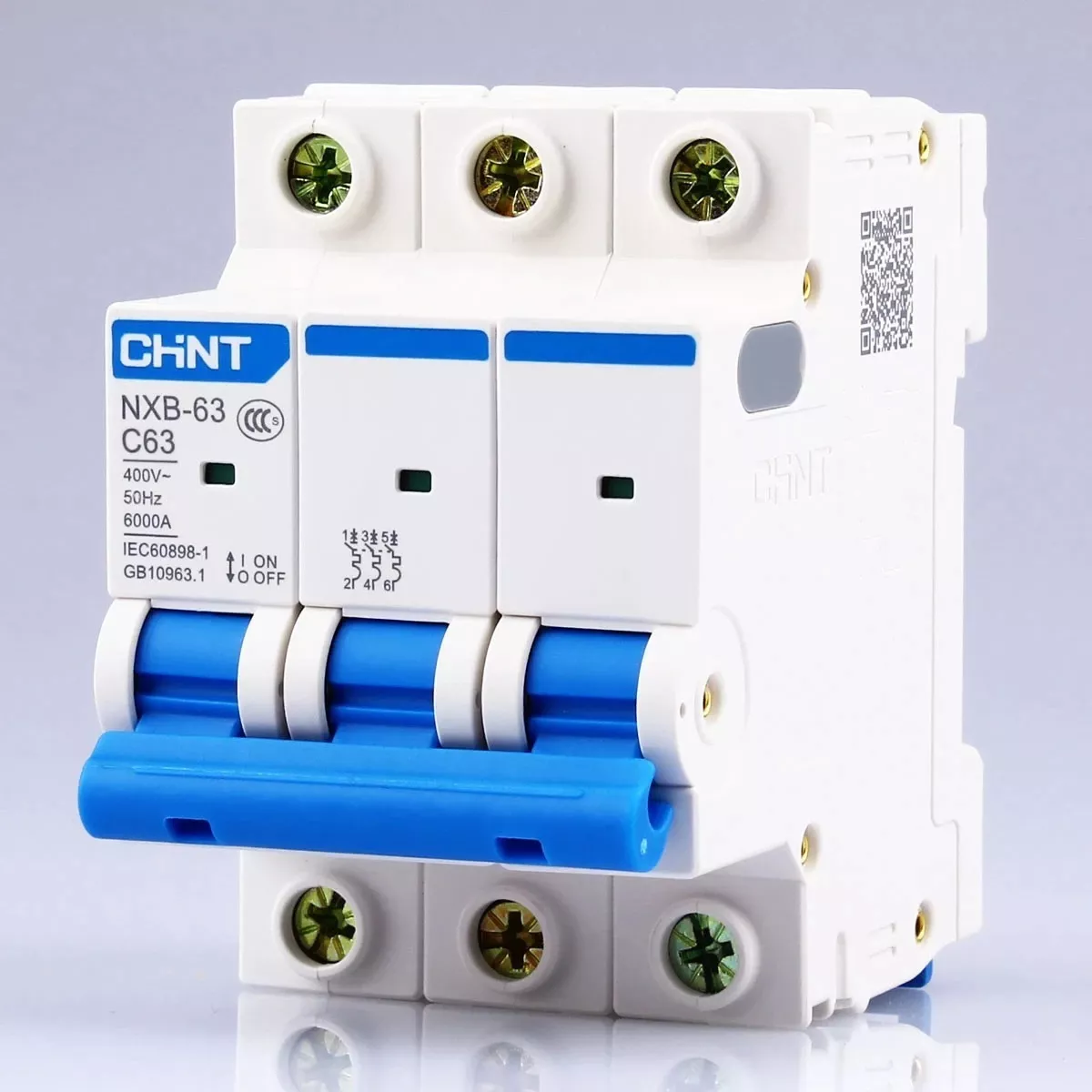 BREAKER - CHINT ELECTRIC NXB-63 50A 3P