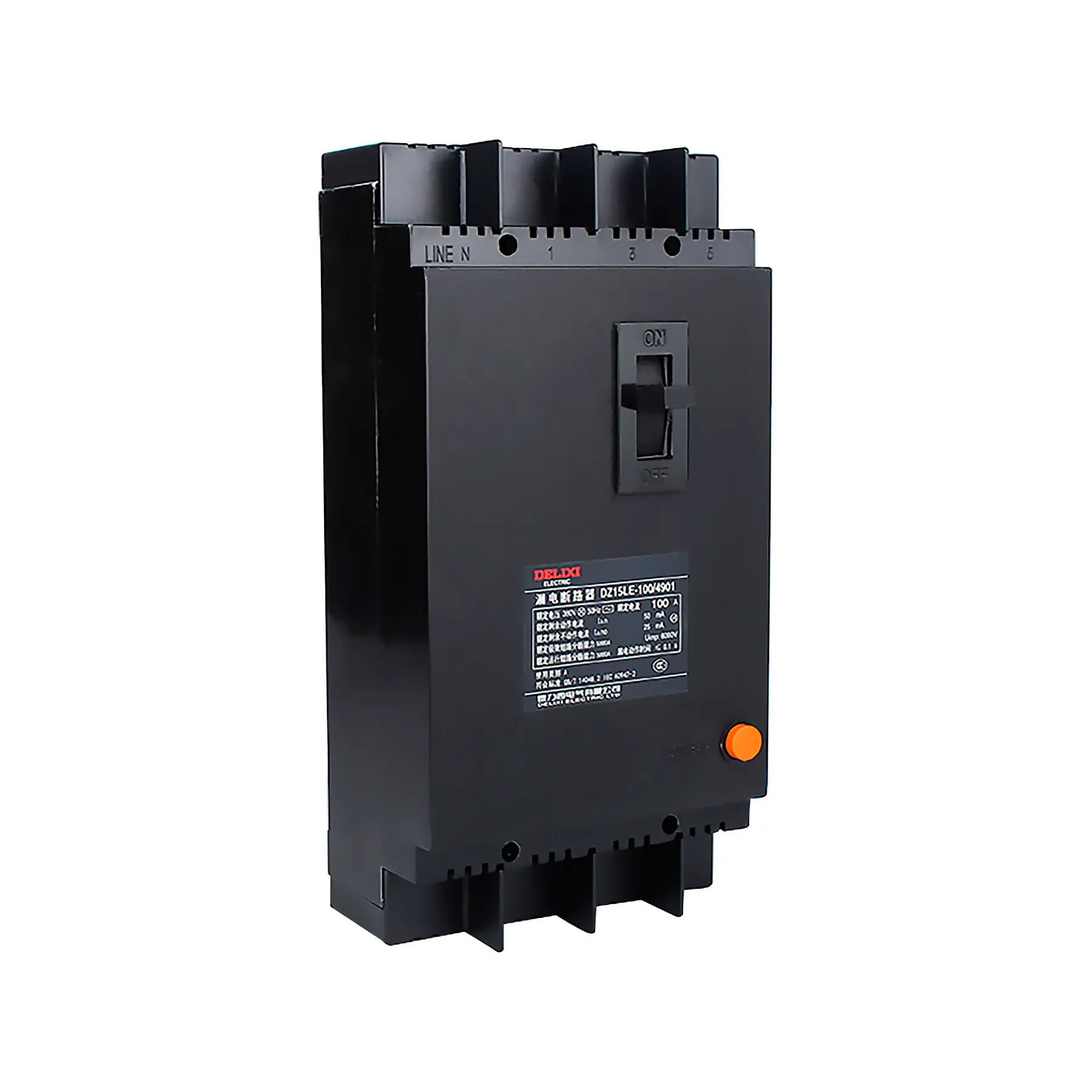 BREAKER - DELIXI DZ15LE-100/1004S 100AMP 4P