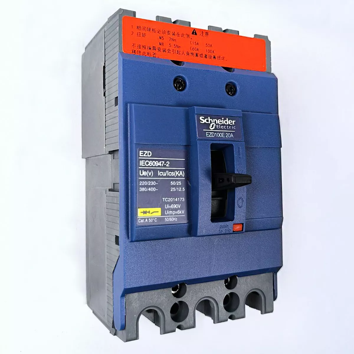BREAKER - SCHNEIDER ELECTRIC EZD100E3020N