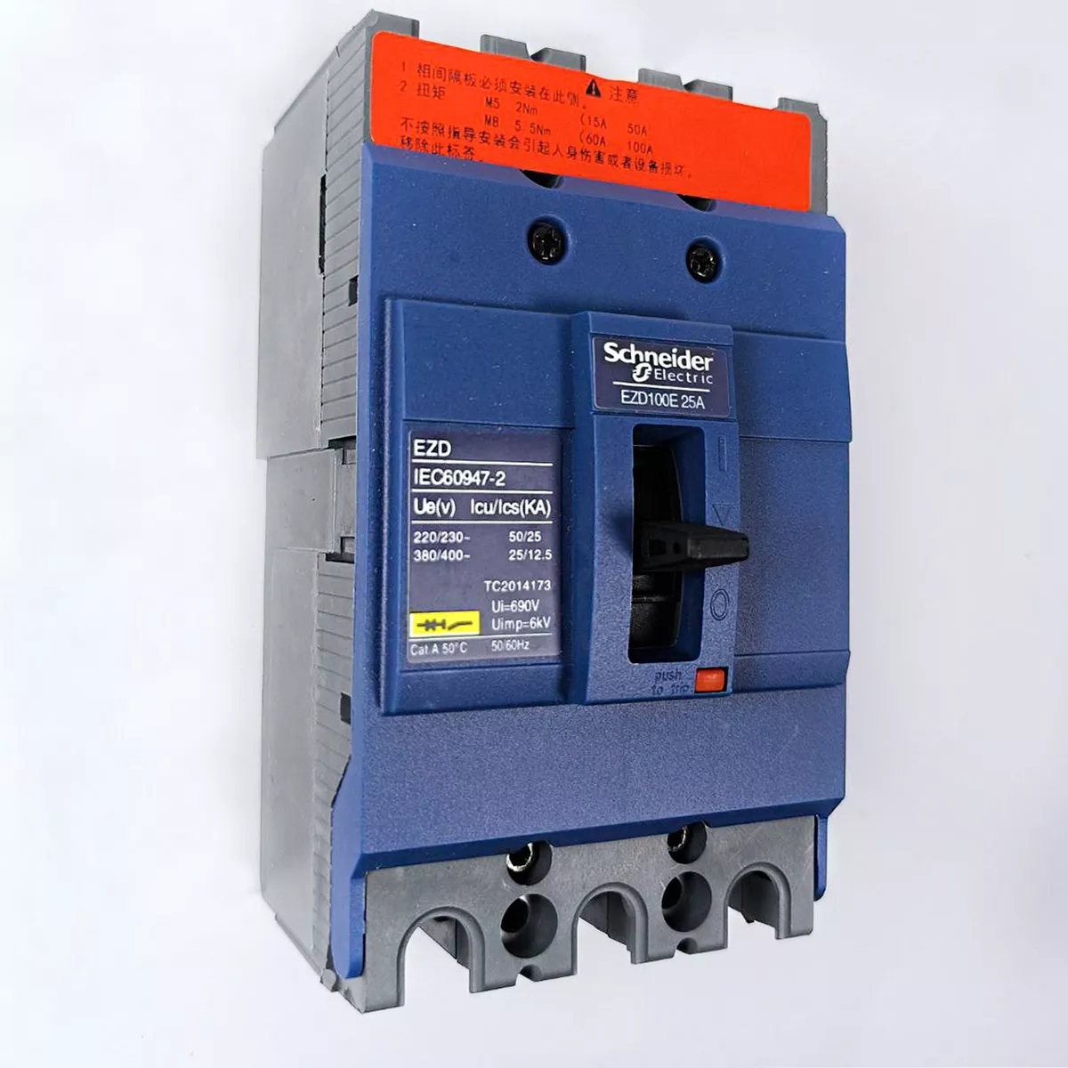 BREAKER - SCHNEIDER ELECTRIC EZD100E3025N