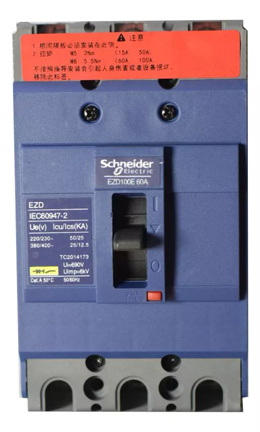 BREAKER - SCHNEIDER ELECTRIC EZD100E3060N