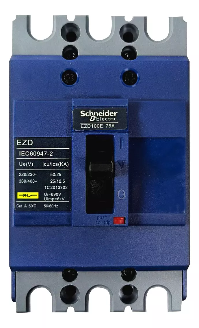 BREAKER - SCHNEIKER ELECTRIC EZD100E3075N