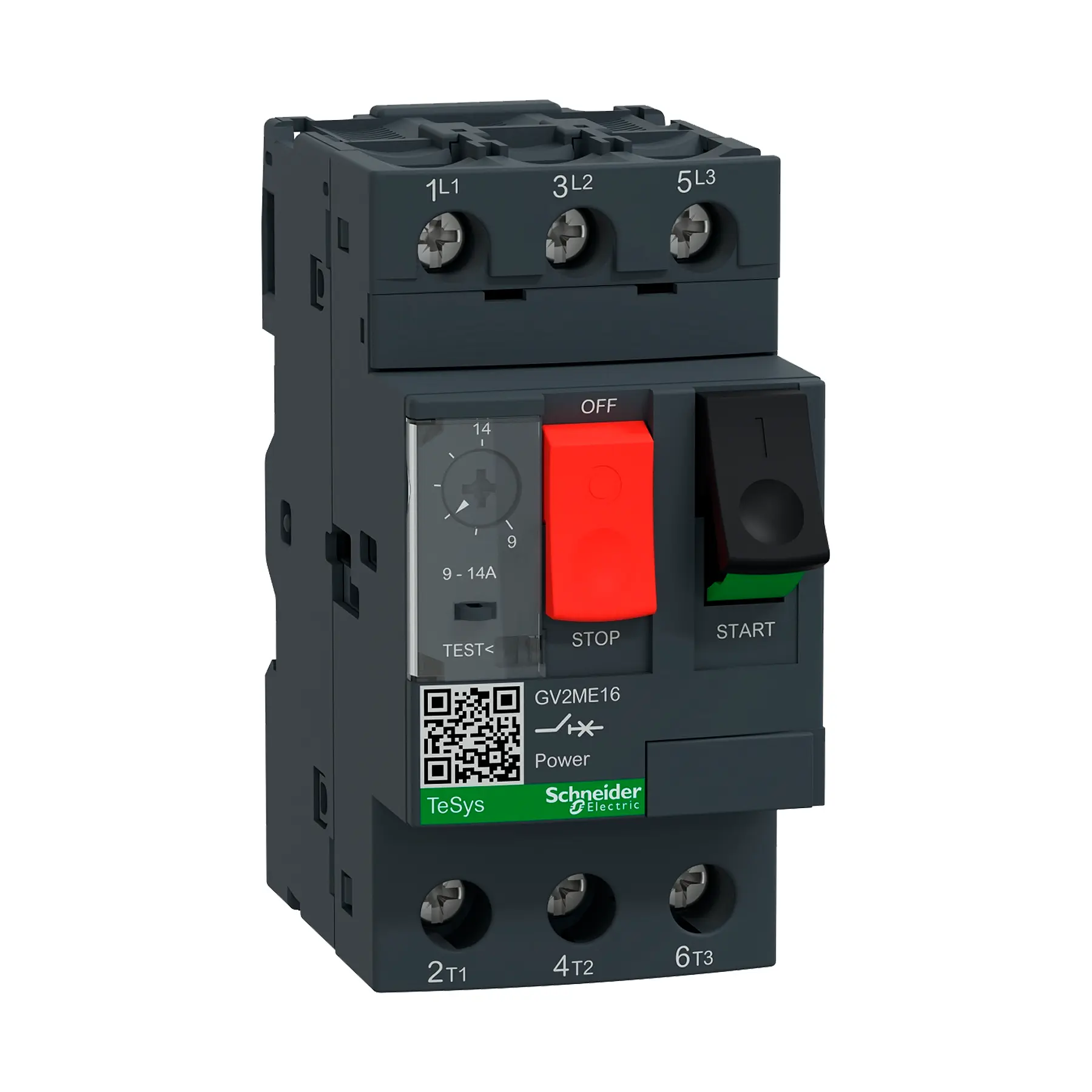 DISYUNTOR SCHNEIDER ELECTRIC GV2-ME16C 14 AMP 3P
