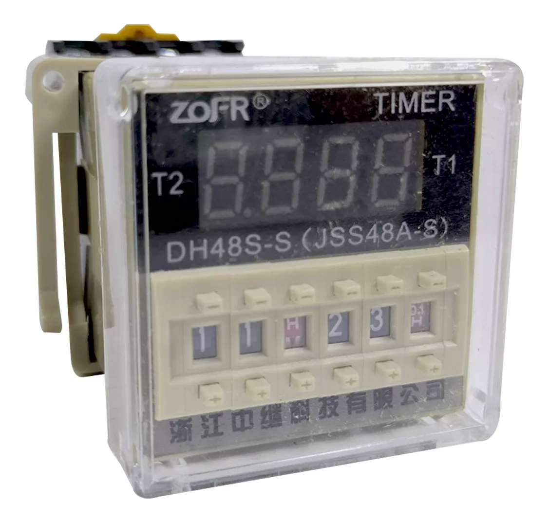 RELÉ TEMPORIZADOR DH48SS-S 24V