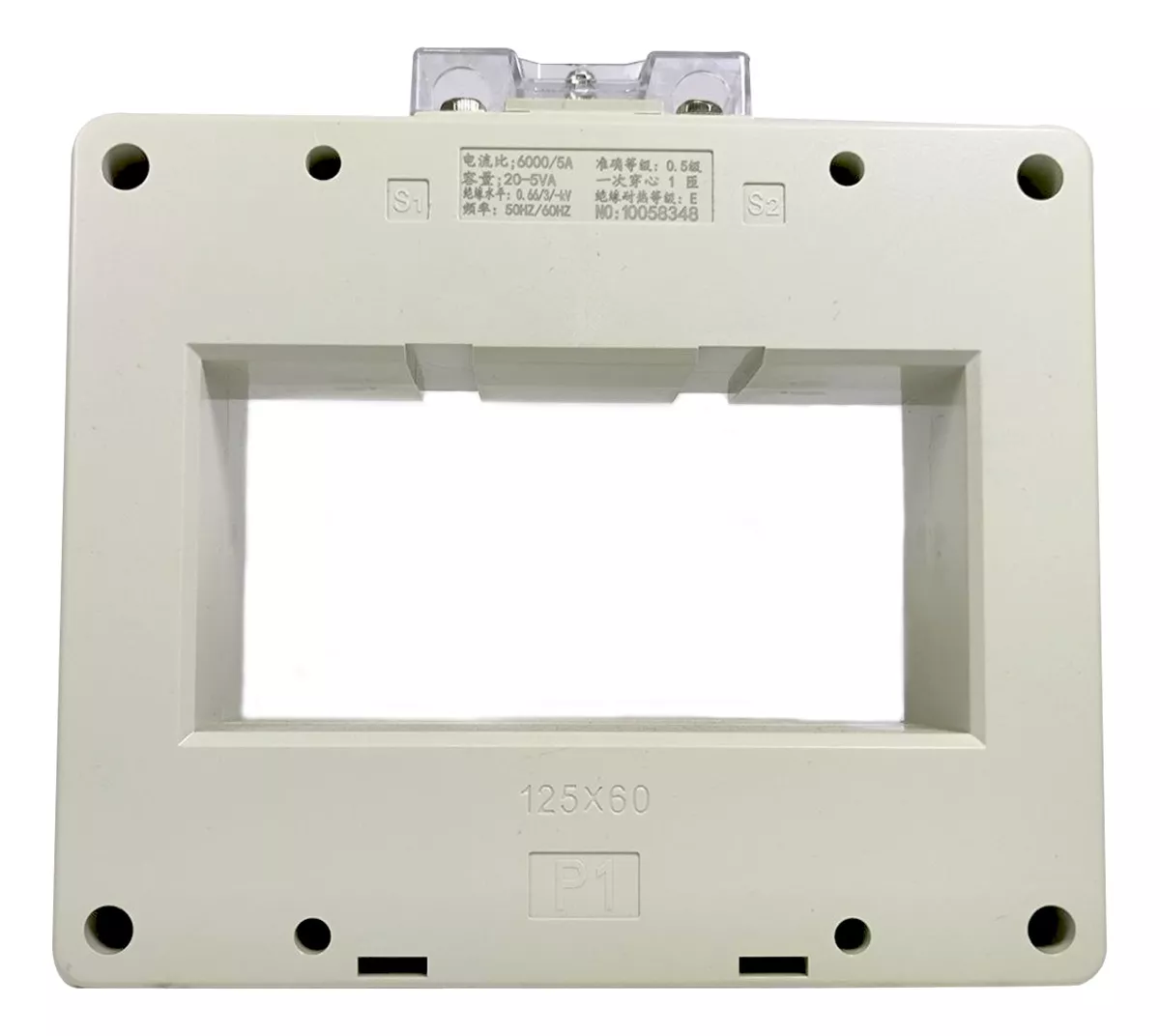 TRANSFORMADOR DE CORRIENTE 6000/5 SDH-0.66-1.25 / 0.5